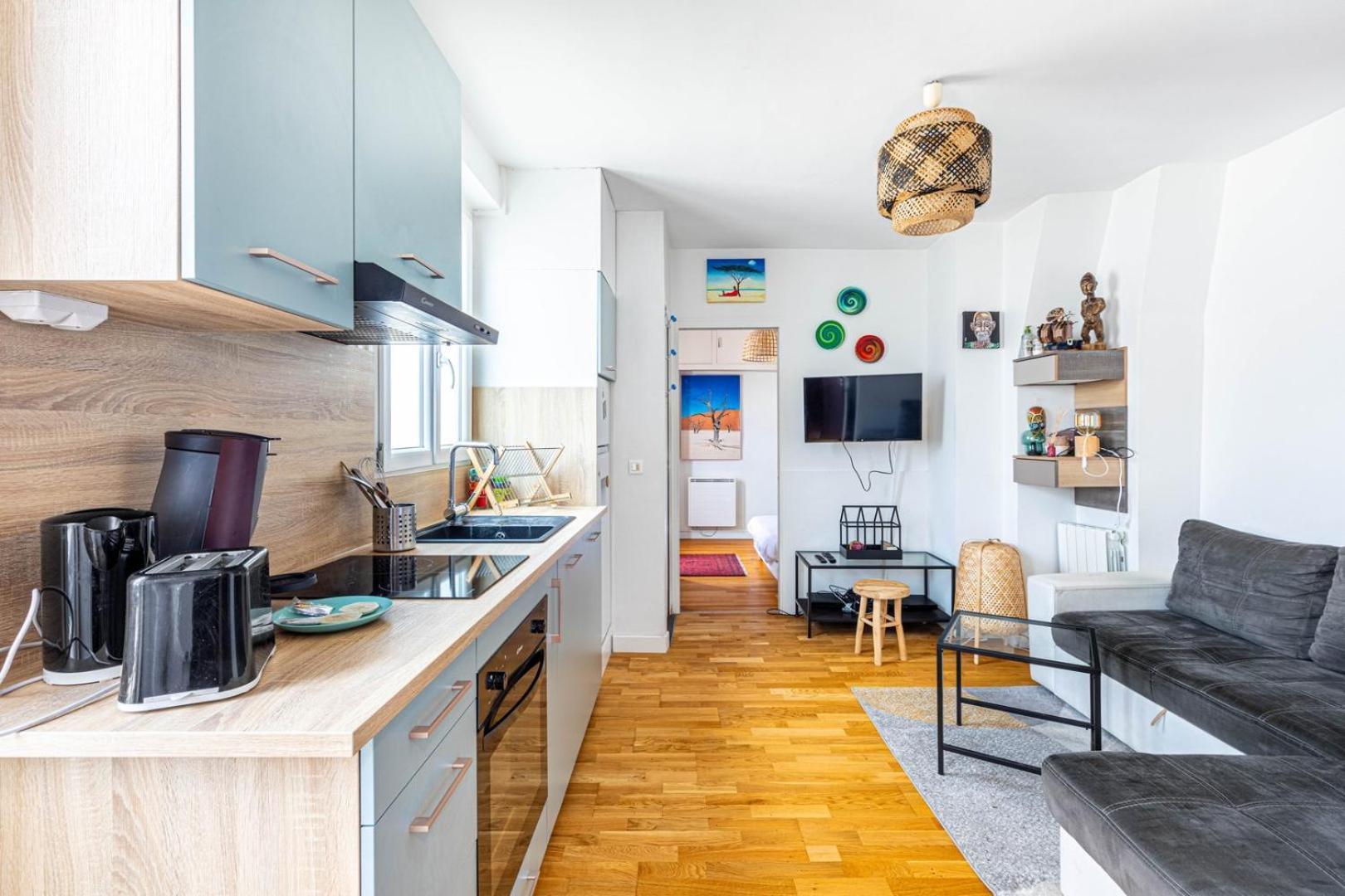 Appartement Guestready - Pour 2 A Deux Pas Du Metro Paris